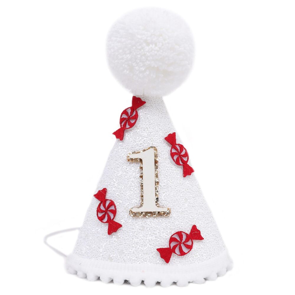 5939 Candy Half Birthday Hat - Christmas 1/2 Birthday Decorations,Christmas